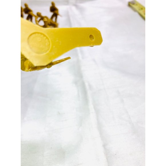 Louis Marx Army(11pcs) Plastic Figure Vintage Men - Picture 5 of 5